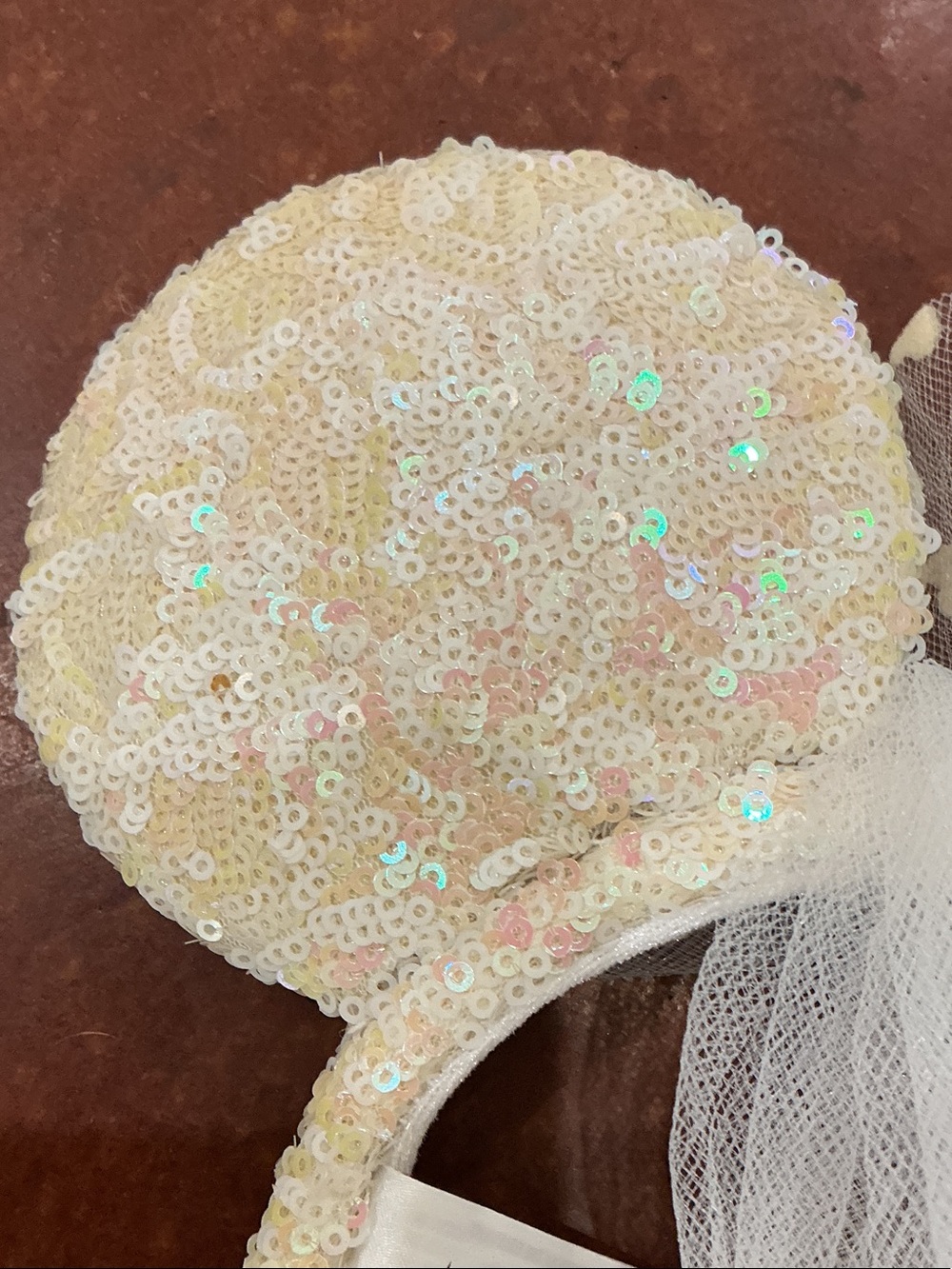 Disney Wedding Minnie Mouse Ears - Picture 7 of 7